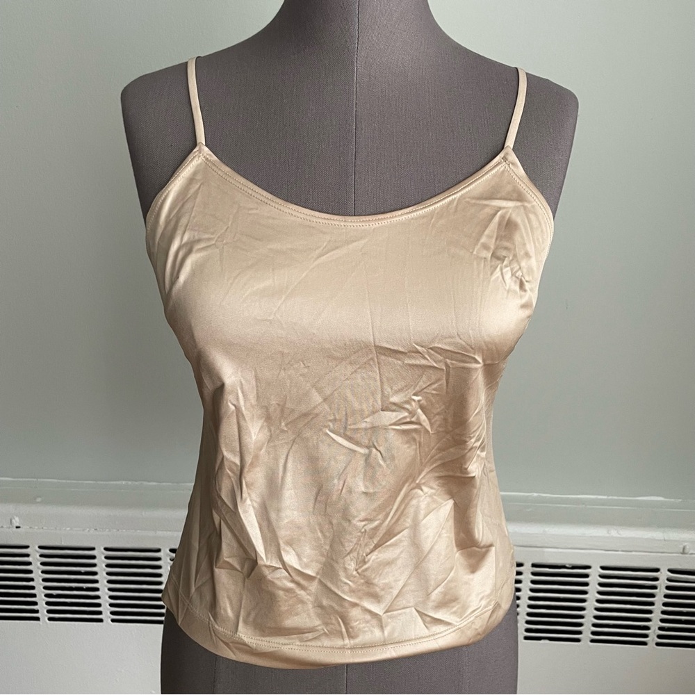 Plein Sud Satin Chemise - Cream